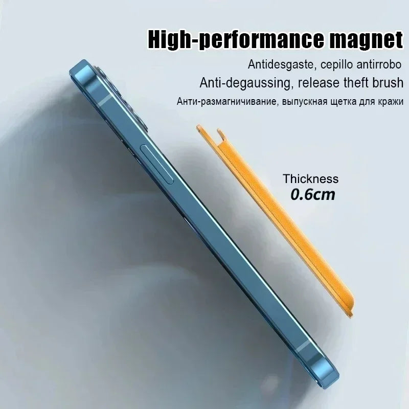 2025 Luxury For Magnetic Leather Wallet Case For iPhone 15 14 13 12 11 Pro Max 15Pro S23 Card Holder Phone Bag Cover Accessories