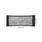 1pc Universal Car Storage Bag Double Mesh Trunk Storage Net, Car Built-in Storage Bag, Car Fire Extinguisher Fixed Net